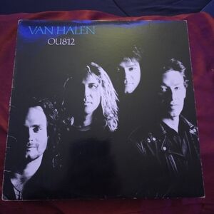 Warner Bros. Van Halen OU812 Vinyl - Black and Blue